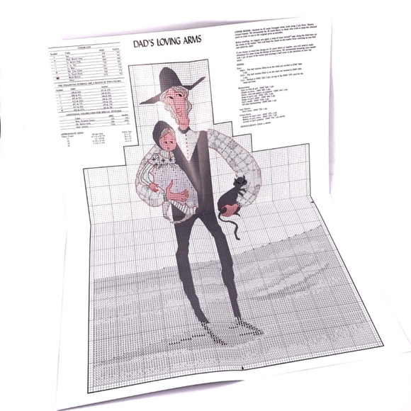 Set of Three (3) “P. Buckley Moss” Vintage Counted Cross Stitch Pattern Leaflets - Picture 6 of 10